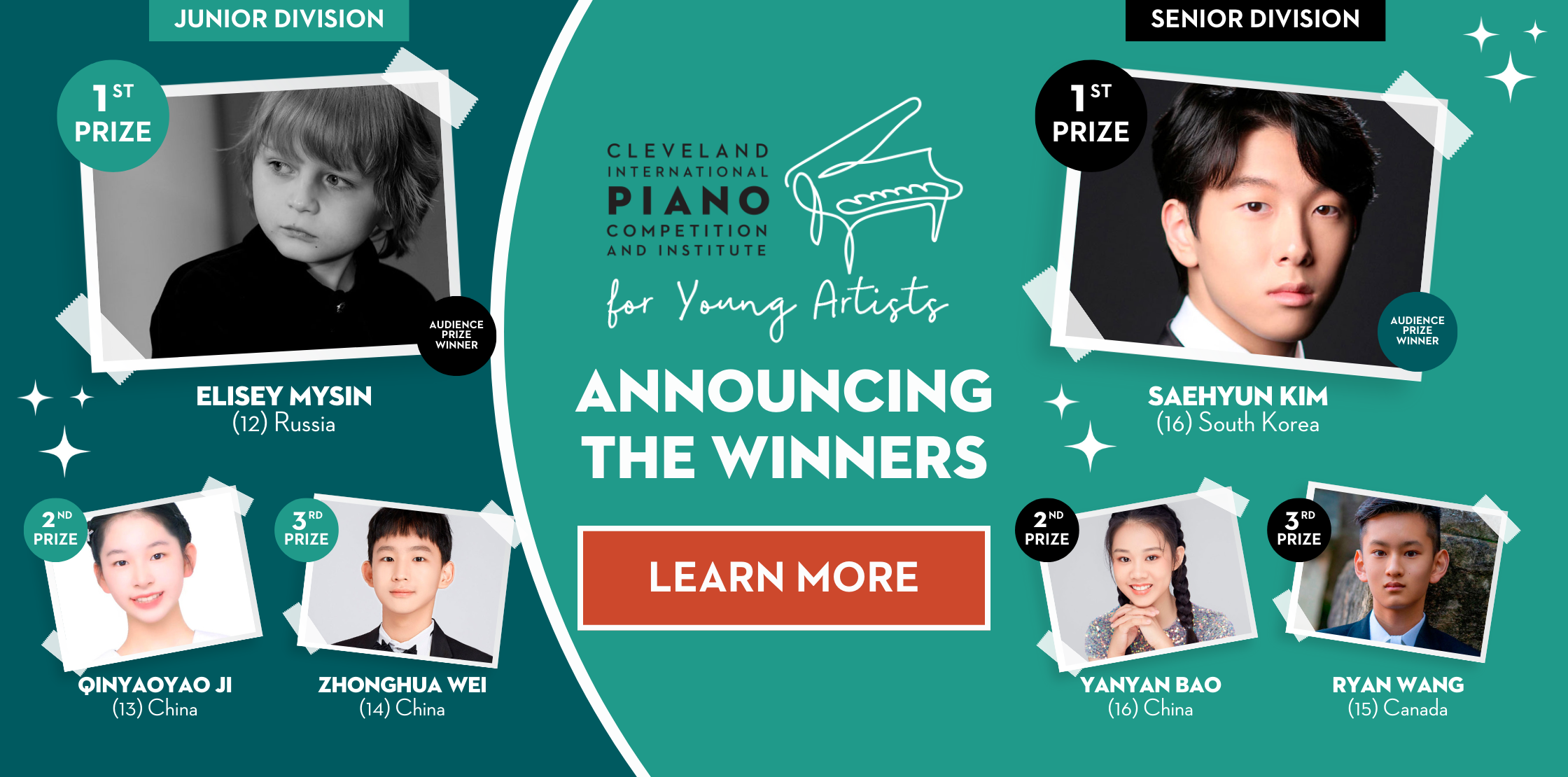 CIPC for Young Artists 2023 Winners